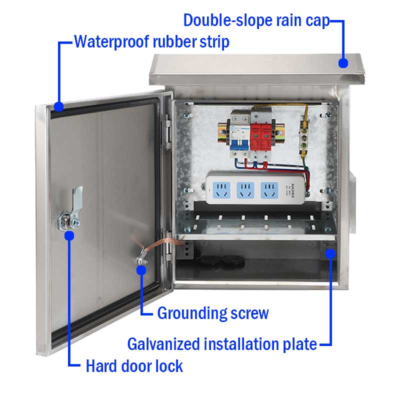 لماذا تفكر في صناديق التوزيع المعدنية عالية الجودة？