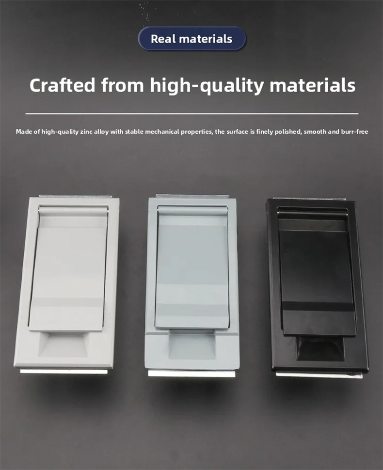 Aluminum Alloy Powder-Coated Flat Lock